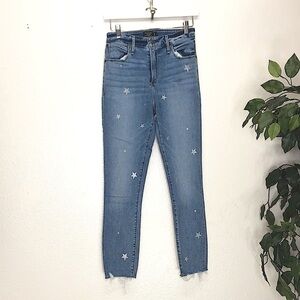 Abercrombie & Fitch Star Detailed Blue Jeans